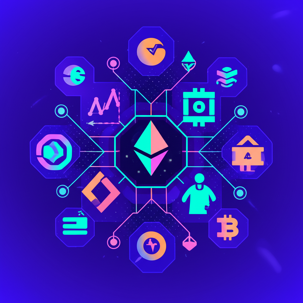 一座抽象的數位橋樑，安全地連接以太坊與Fuel Network兩個區塊鏈生態系統，代幣化資產在其中無縫流動。