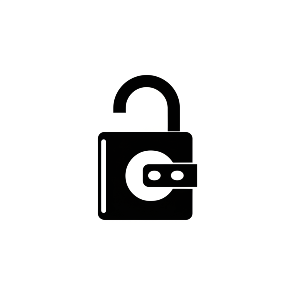 一個時尚的硬體錢包透過 USB-C 連接到筆記型電腦，錢包螢幕顯示加密貨幣標誌，筆電螢幕顯示加密資產組合介面。
