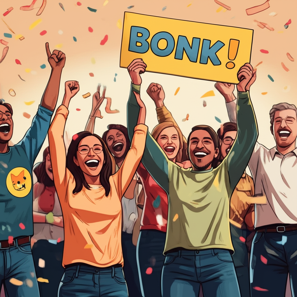 Coinbase期貨交易界面與Bonk代幣標誌